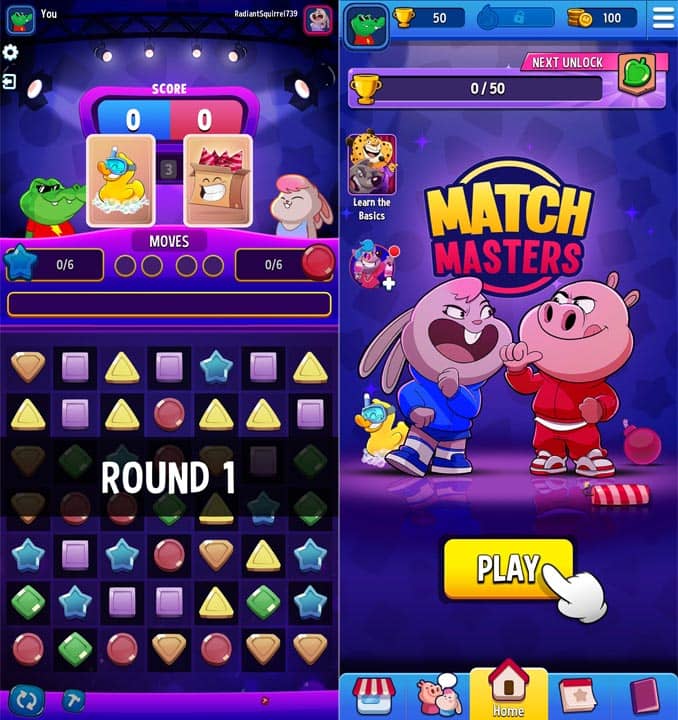 Match Masters Social Media
