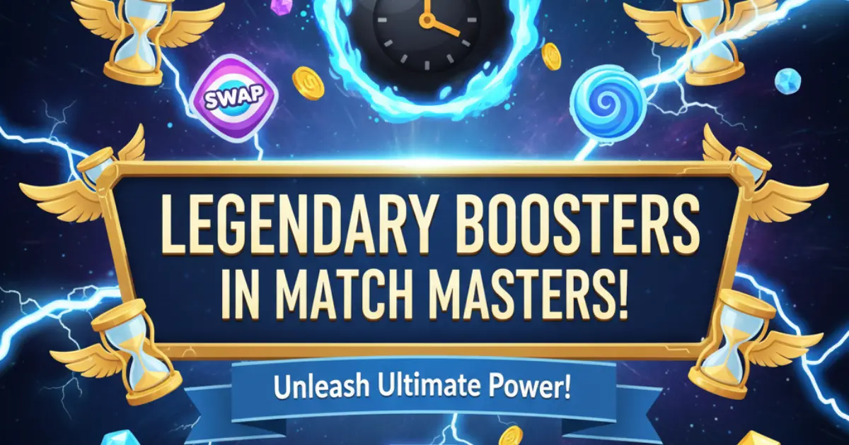 Match Masters Legendary Boosters